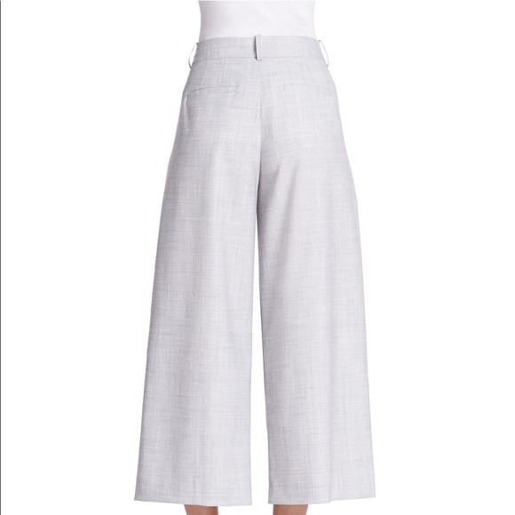 ‼️SOLD‼️NEW Lord & Taylor Gray Wide-leg Capri Pant - Picture 7 of 7